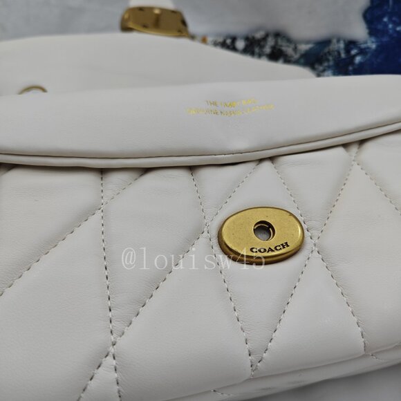 Coach tabby shoulder bag 26 with quilting - Picture 8 of 16